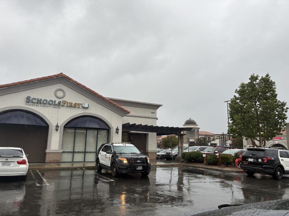 Santa Clarita Valley Sheriff's Station deputies were dispatched to a call about a woman attempting to pull out a loan using someone else's identity on the 27000 block of McBean Parkway in Valencia, Calif., Monday, Nov. 17, 2025. Kamryn Martell/The Signal