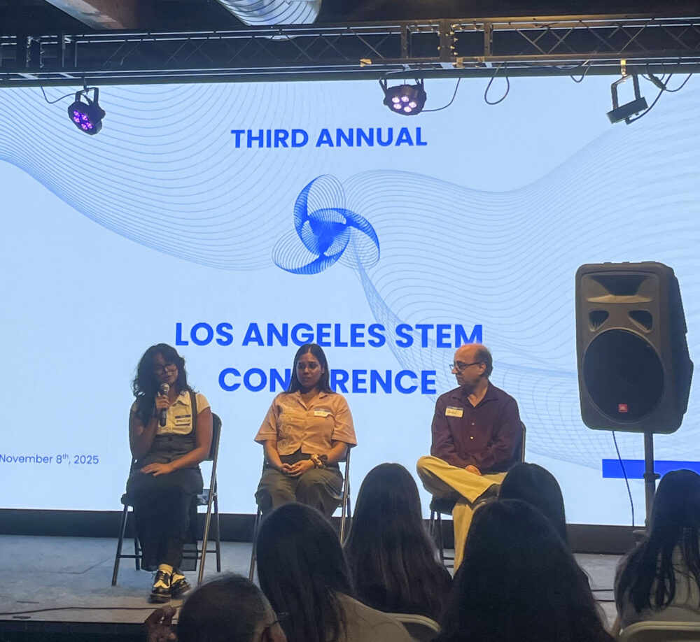 Photo of the third annual Los Angeles STEM Conference. Courtesy of Abiela Sarrieddine.