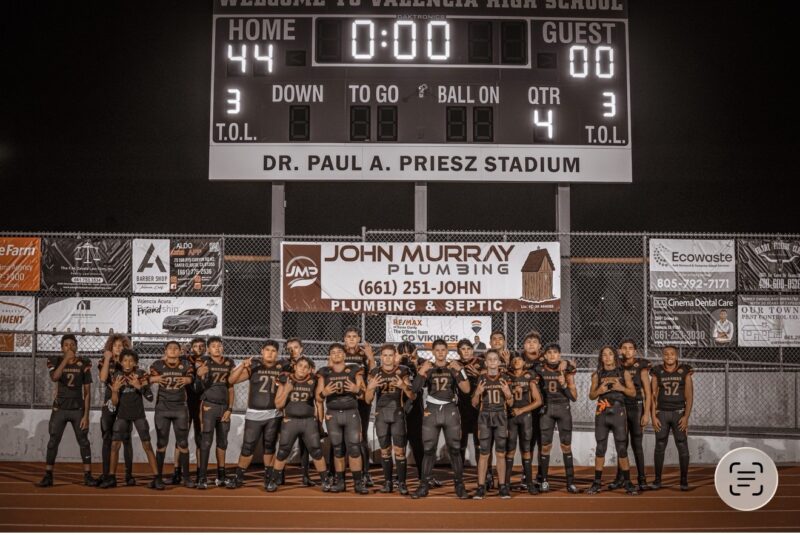 The Warrior Chiefs during the first scrimmage of the season. Courtesy Photo/Amanda Telford
