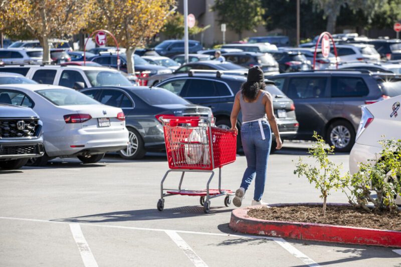 Shoppers visit retail stores during Black Friday on Nov. 28, 2025. Habeba Mostafa/The Signal