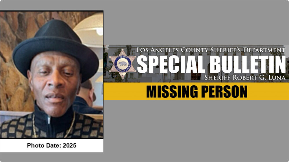 Missing Person John L. Brown Dec. 5, 2025