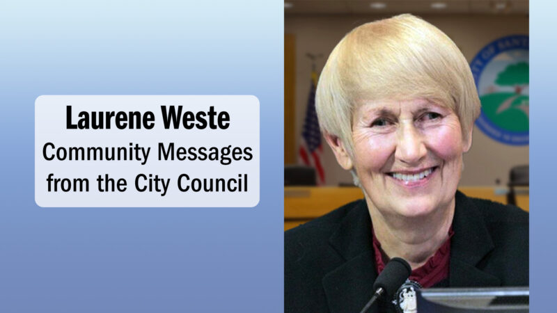 Laurene Weste, City Council column
