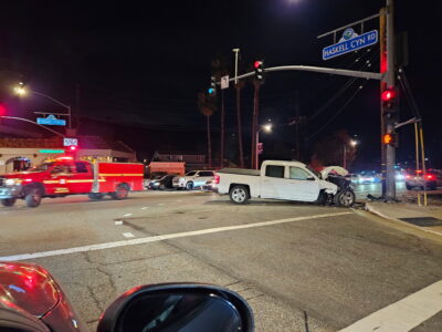 First responders were dispatched to a traffic collision on Haskell Canyon Road and Bouquet Canyon Road on Saturday, Dec. 13, 2025. Signal file photo.