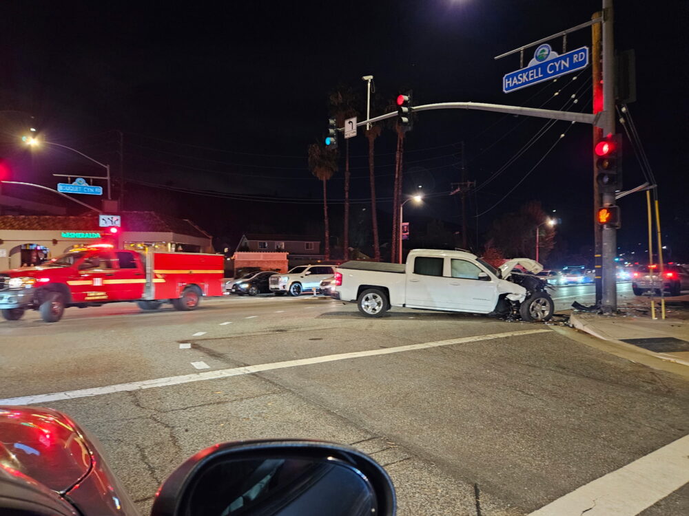 First responders were dispatched to a traffic collision on Haskell Canyon Road and Bouquet Canyon Road on Saturday, Dec. 13, 2025. Signal file photo.