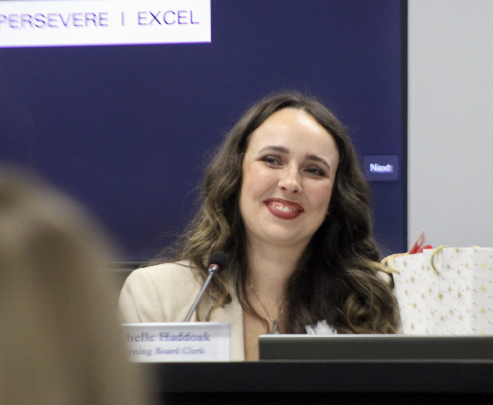 Newhall School District Rachelle Haddoak was elected board president during the board's annual organizational meeting on Tuesday, Dec. 16, 2025. Susan Monaghan/The Signal