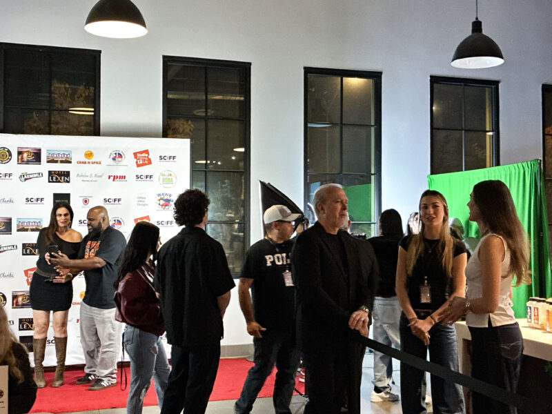 Attendees wait until the movie at the 5th annual Santa Clarita International Film Festival at Laemmle Newhall in Newhall, Calif., Thursday, Dec. 11, 2025. Kamryn Martell/The Signal