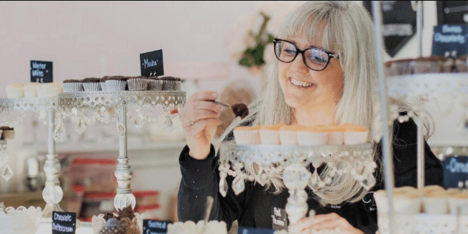 Cathy Miller, the Christian owner of Bakersfield, Calif., cake shop Tastries, was targeted by gay activists for her refusal to create a wedding cake depicting a same-sex couple. Photo courtesy of Thomas More Society.