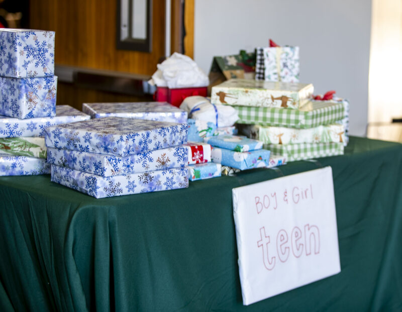 Kids of all ages and teenagers received gifts during the 20th annual "Festividad for Christ" event at Faith Community Church on Dec. 20, 2025. Habeba Mostafa/ The Signal