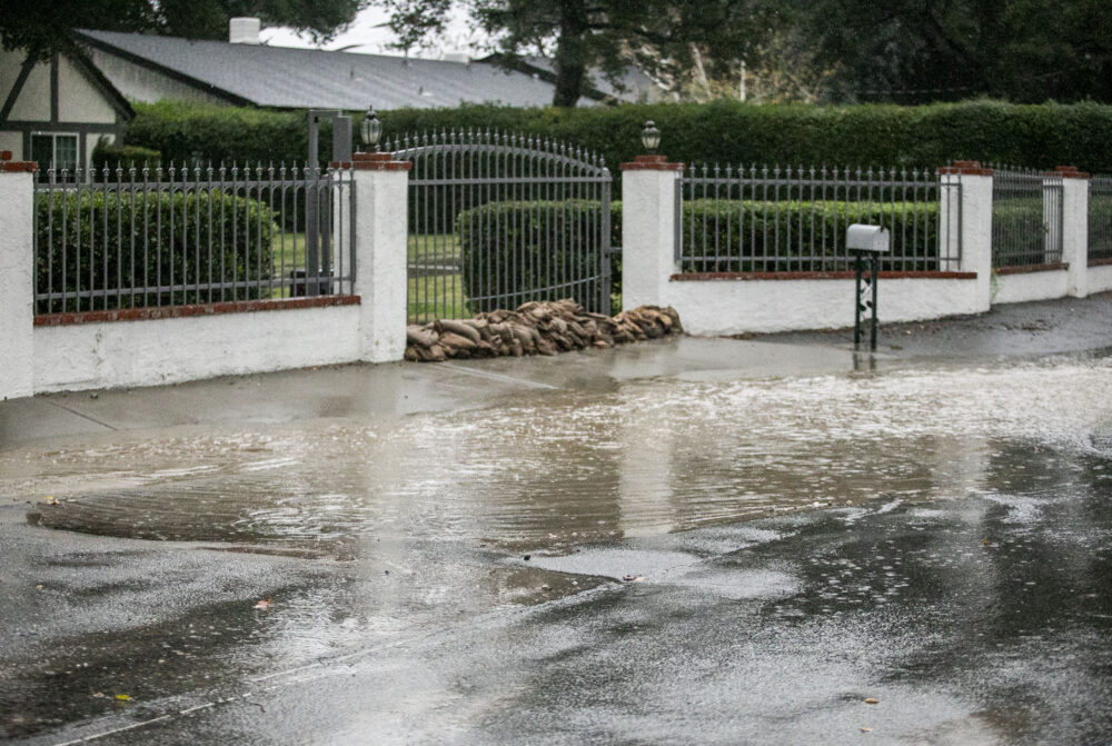 Neighborhoods near Placerita Canyon saw several inches of rain during the atmospheric river storm on Wednesday, Dec. 24, 2025. Habeba Mostafa/ The Signal