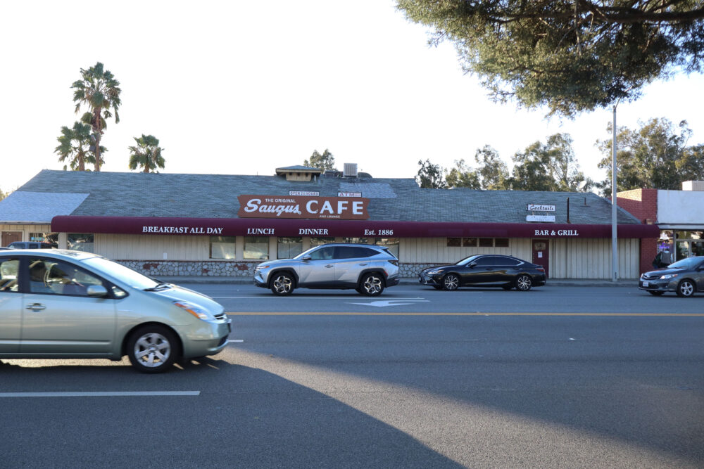 The Original Saugus Cafe announces its closure after almost 140 years of service, Monday, Dec. 29, 2025. Kamryn Martell/The Signal