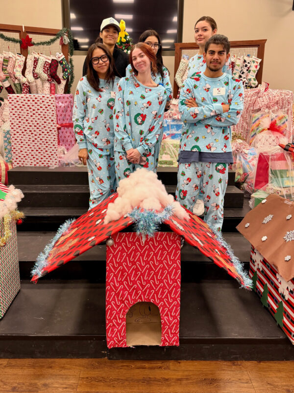 The nonprofit Fostering Youth Independence recently held a holiday party for foster youth in Santa Clarita. FYI’s Charlie Brown Holiday Party was attended by dozens of local foster youth and their volunteer allies. Courtesy photo.