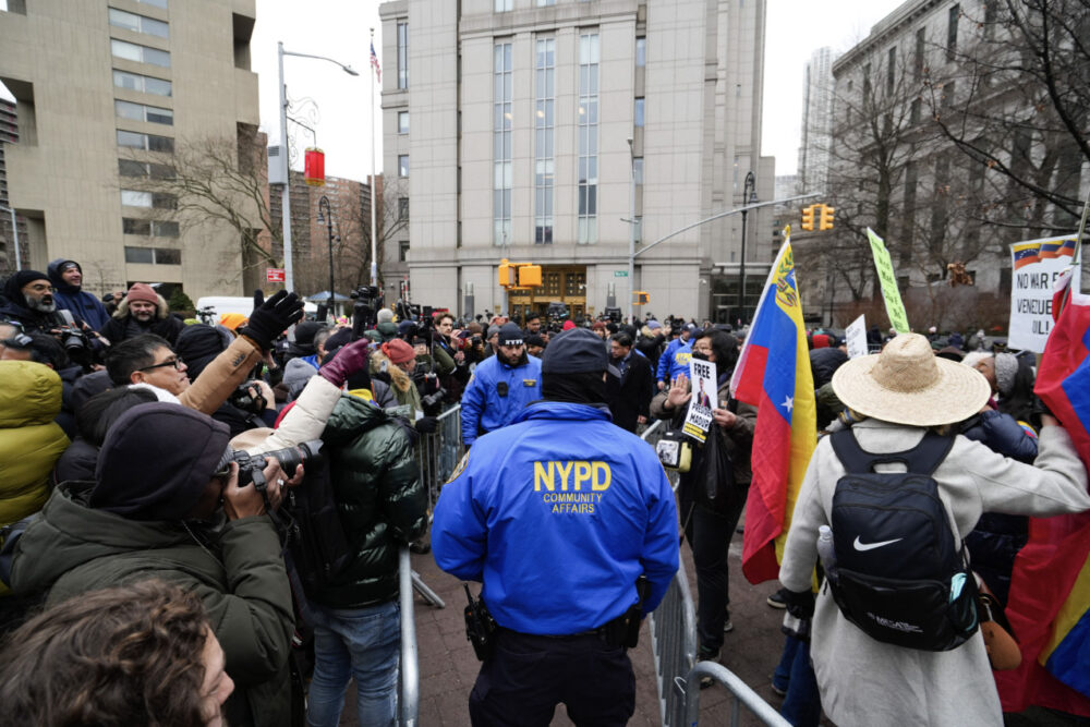 Read more about the article Maduro and wife plead not guilty to narco-terrorism charges 