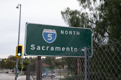 Traffic delays on the northbound side of Interstate 5 following a fatal collision on Tuesday morning Jan. 6, 2026. Katherine Quezada/The Signal
