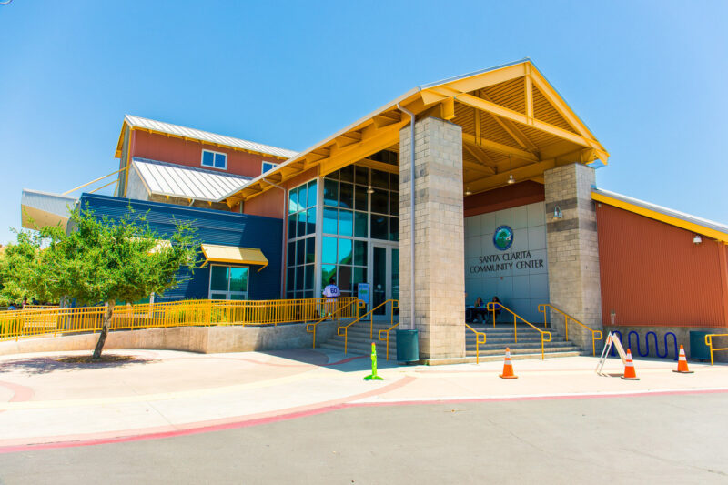 The Newhall Community Center, located at 22421 Market St.  Courtesy of the city of Santa Clarita.