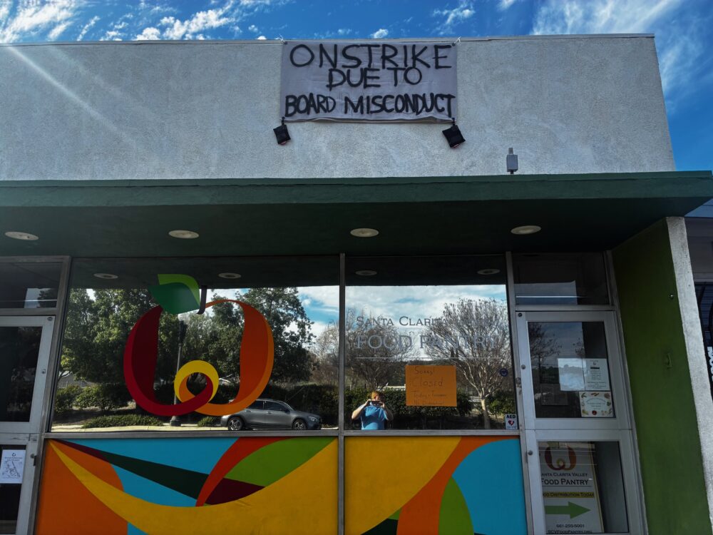 The Santa Clarita Valley Food Pantry, which helps thousands of food-insecure residents put meals on the table each month, temporarily closed Monday without notice. Perry Smith