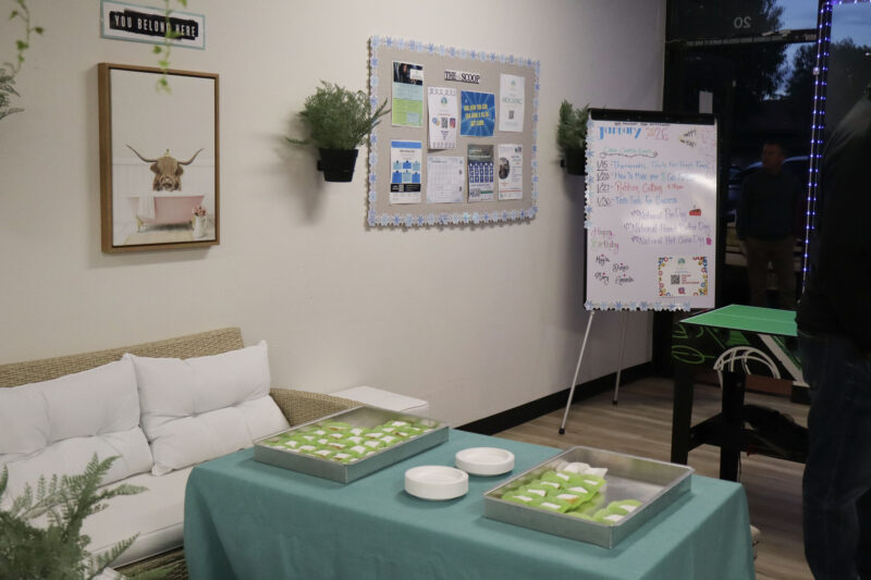 Finally Family Homes Oasis Resource Center is open, Tuesday, Jan. 27, 2026. Kamryn Martell/The Signal