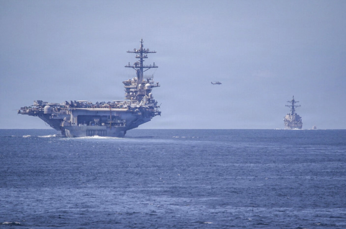 Read more about the article US forces shoot down Iranian drone over Arabian Sea 