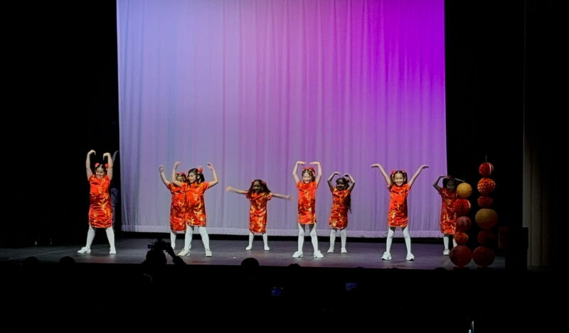 Studio Yunni performs "Soda Pop" at the SCV Chinese Culture Association's first annual Lunar New Year Gala at Newhall Family Theatre, Sunday, Feb. 15, 2026. Kamryn Martell/The Signal