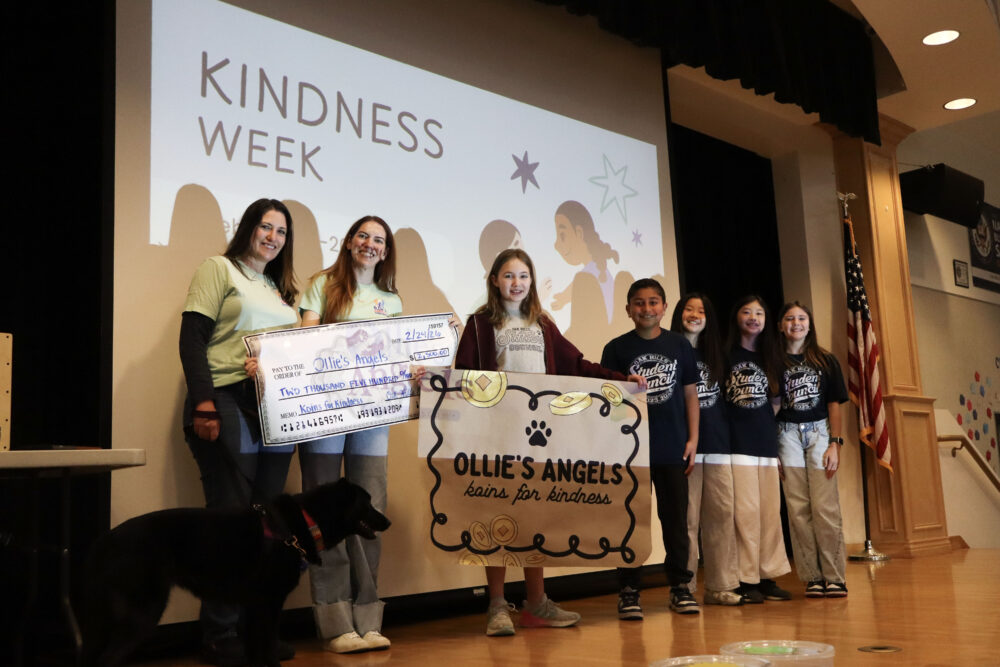Read more about the article Ollie’s Angels receives donation from students 
