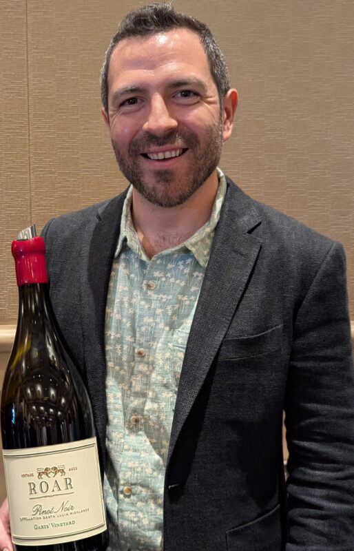 Nick Franscioni of Roar Wines. Photo courtesy of Carl Kanowsky.