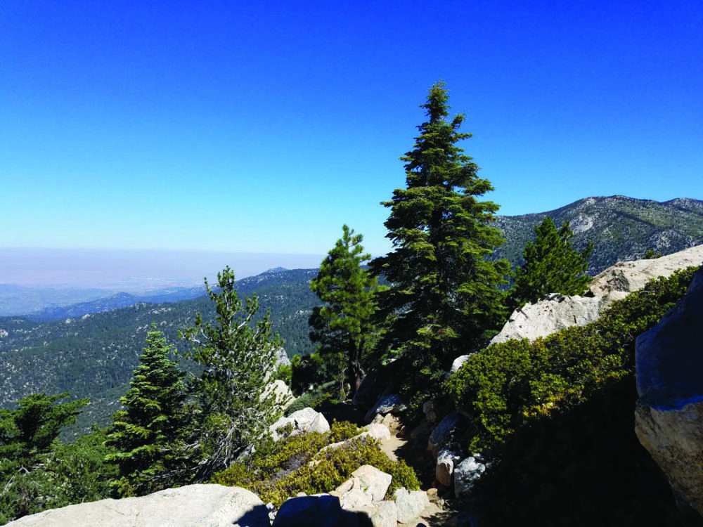 The magnificent view of Tahquitz Rock from Devil’s Slide Trail. © James VanGerpen ALLTRAILS