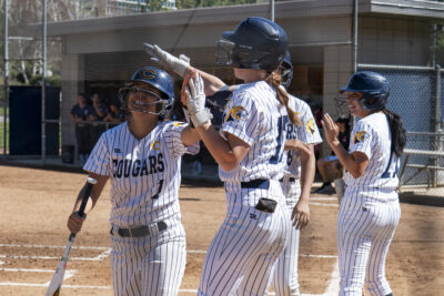 College of the Canyons softball posted a 3-0 non-conference victory over No. 18 Long Beach City College at Whitten Field on Wednesday, March 11, 2026. Photo by Carla Sophia Velasco/COC Sports Information.