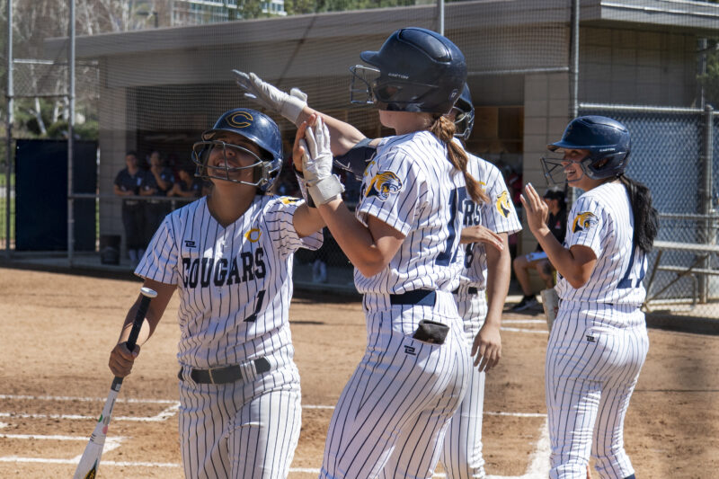 College of the Canyons softball posted a 3-0 non-conference victory over No. 18 Long Beach City College at Whitten Field on Wednesday, March 11, 2026. Photo by Carla Sophia Velasco/COC Sports Information.