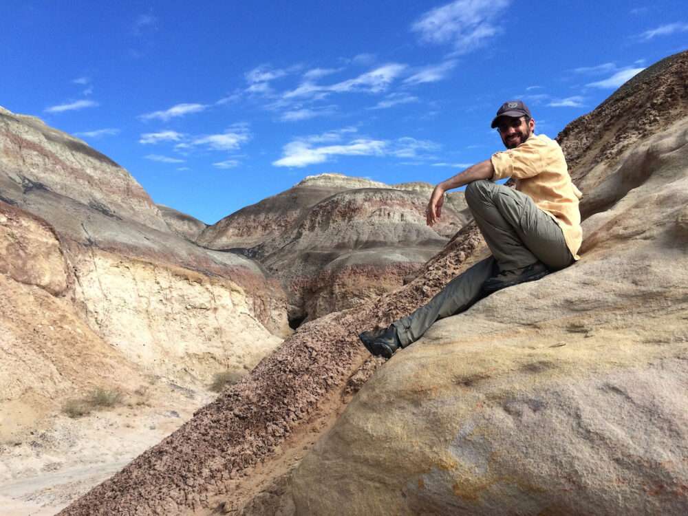 Michael Habib, who teaches anatomy and physiology at College of the Canyons, recently served as a scientific advisor, technical closer and lead sound development advisor on the hit Netflix miniseries “The Dinosaurs.” Courtesy photo.