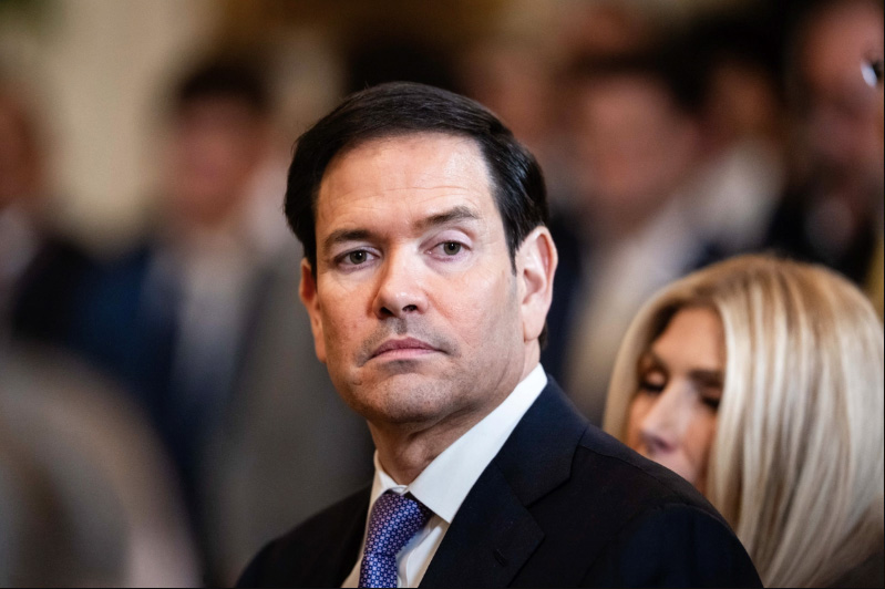 Secretary of State Marco Rubio attends an event with Inter Miami CF, winners of the 2025 Major League Soccer Cup, at the White House on March 5, 2026. Photo by Madalina Kilroy.