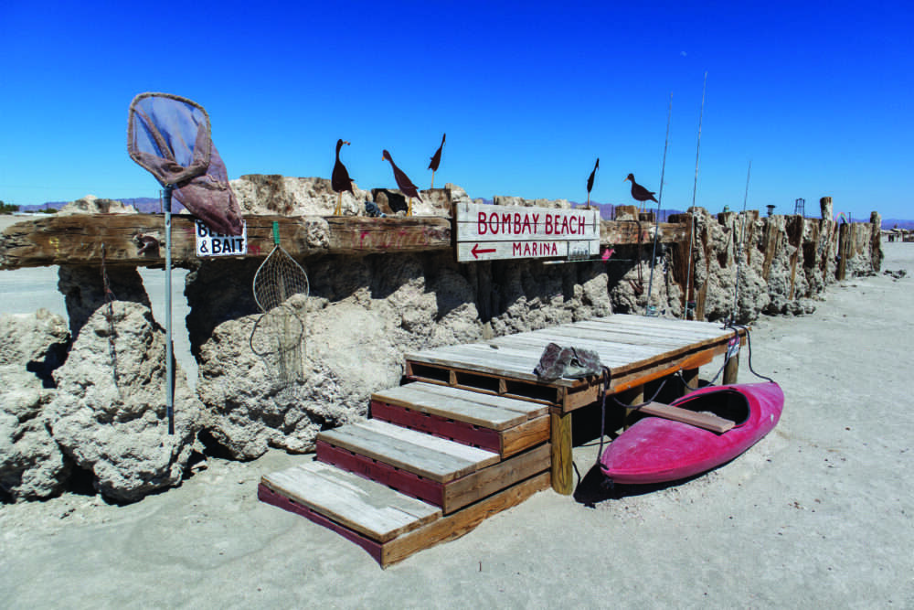 As conditions deteriorated at the Salton Sea, many residents and businesses abandoned the once-promising resort community. Today the shoreline is scattered with crumbling buildings, empty lots and decaying remnants of what was once a lively destination. ©ADOBESTOCK