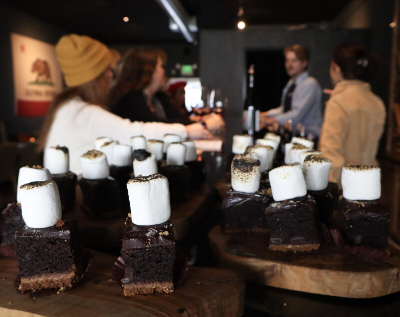Bivium WIne Tasting Room have treats on display at the Soroptimist International of Greater Santa Clarita Valley's 17th annual "Wine Affair: Sip, Savor, Stroll" in Newhall, Calif., Sunday, April 12, 2026. Kamryn Martell/The Signal