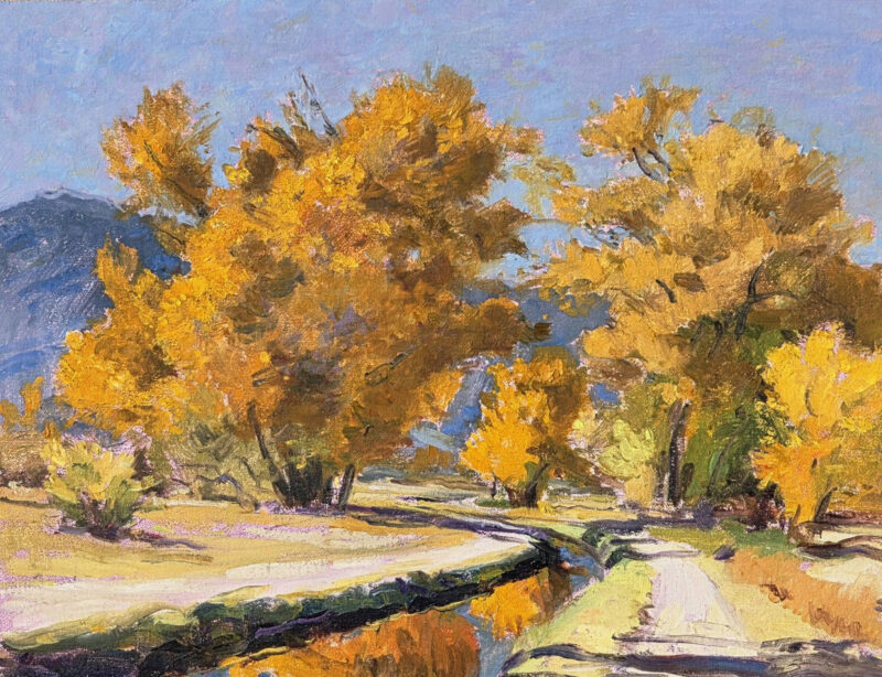 "Bishop in the Fall" by Glen Knowles.
