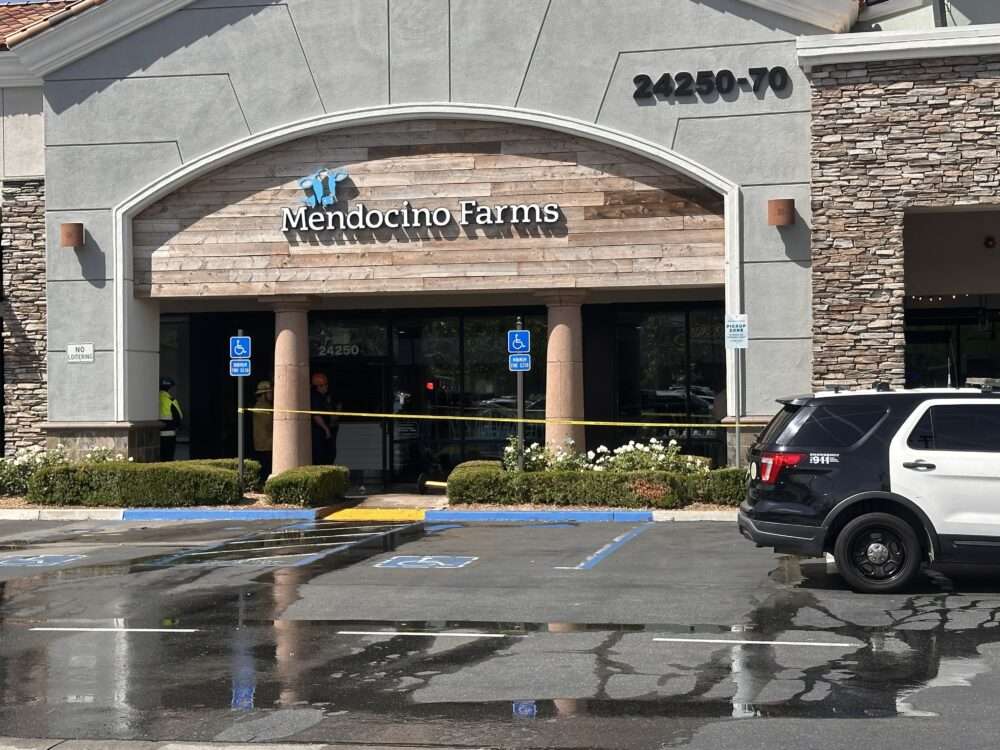 First responders were dispatched to a call for a structure trench rescue on the 24200 block of west Valencia Boulevard, Thursday, April 16, 2026. Katherine Quezada/The Signal