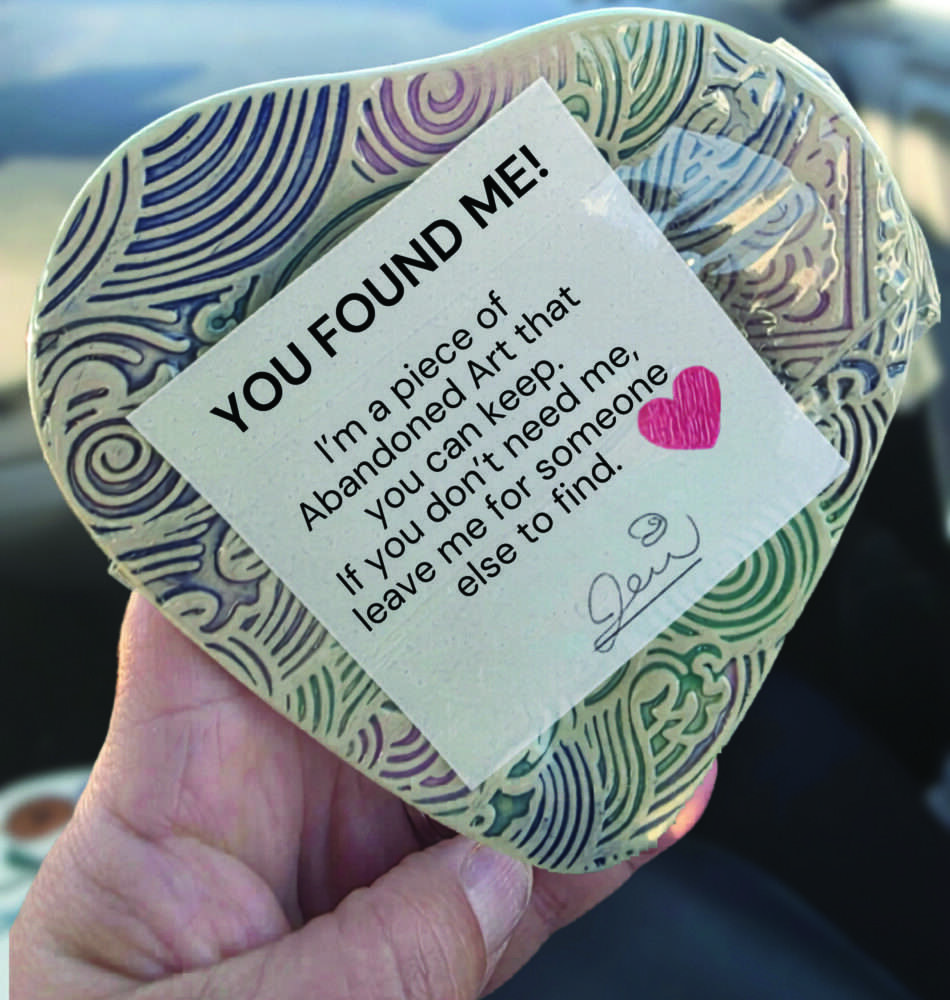 The SCV Potters Group is holding its annual SCV Abandoned Art Project, starting Friday and ending at the SCV Potters Spring Sale on May 2. Courtesy photo.