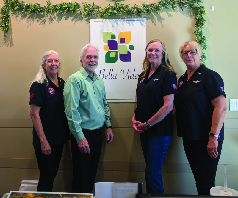 The Santa Clarita Elks Lodge No. 2379 recently presented a $1,500 check to the Santa Clarita Valley Senior Center at Bella Vida,. Courtesy photo.