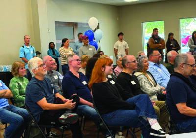 Local nonprofit Fostering Youth Independence welcomed more than 70 community members to its first open house on April 25. Courtesy photo.