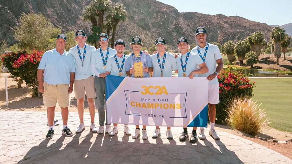Read more about the article COC men’s golf wins’ third-consecutive state title 