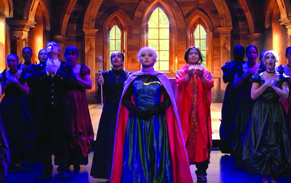 Saugus High School’s performing arts program has earned top honors at the Jerry Herman Awards, taking home the award for Best Musical Direction. During the ceremony, students performed “For the First Time,” from the school’s recent production of the musical, “Frozen.” Courtesy photo.