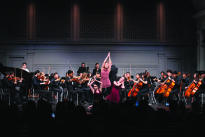 Members of the Santa Clarita Valley Youth Orchestra recently traveled to Seattle for a memorable and enriching performance experience, culminating in a collaborative concert at Town Hall Seattle. Courtesy photo.