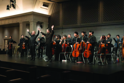 Members of the Santa Clarita Valley Youth Orchestra recently traveled to Seattle for a memorable and enriching performance experience, culminating in a collaborative concert at Town Hall Seattle. Courtesy photo.