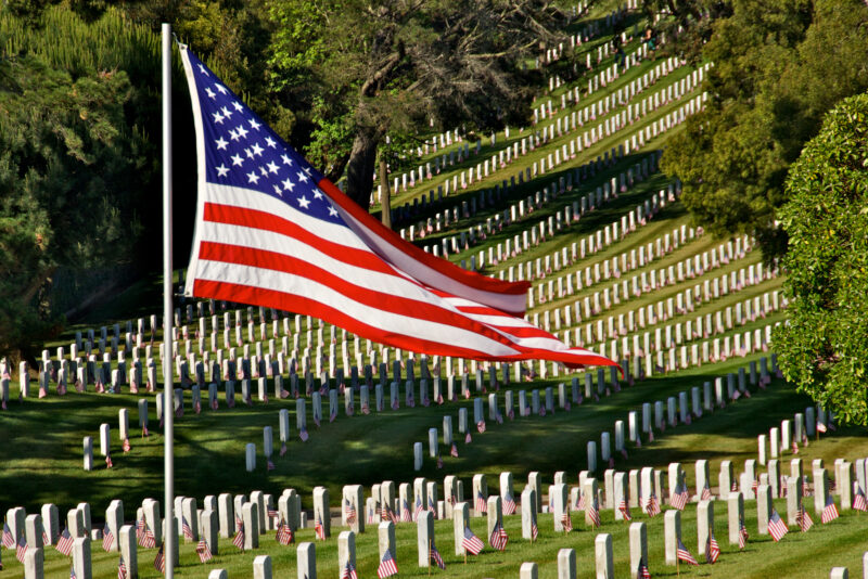 Decoration Day was established three years after the end of the Civil War. It was a time to decorate the graves of the war dead with flowers. ©ADOBESTOCK