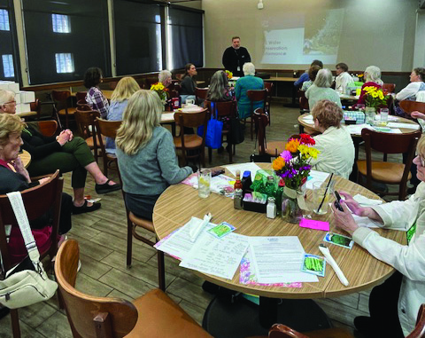 The local division of California Retired Teachers Association recently held its spring luncheon with a guest speaker from the Santa Clarita Valley Water Agency. Courtesy photo.