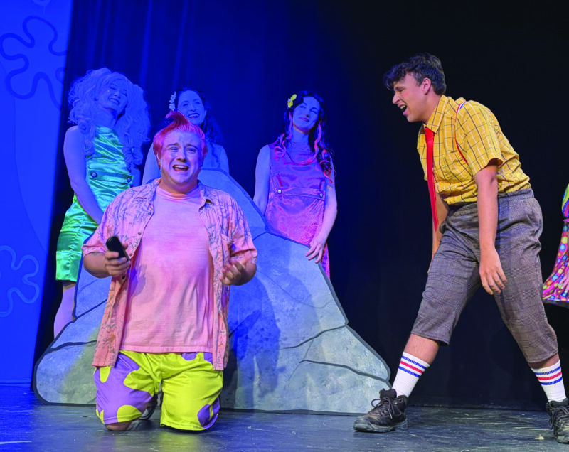 "SpongeBob and Patrick" at the Canyon Theatre Guild. Courtesy photo.