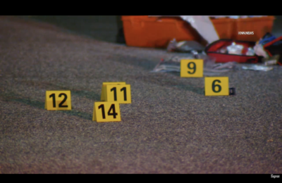 Screenshot courtesy of a video of Austin Dave/KNN News/For The Signal.