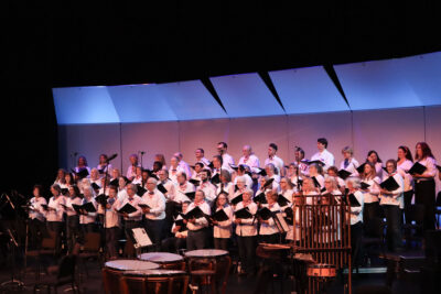 The Santa Clarita Master Chorale sings at the "American Remembrance" concert at the Santa Clarita Performing Arts Center at College of the Canyons in Valencia, Calif., Sunday, June 7, 2026. Kamryn Martell/The Signal