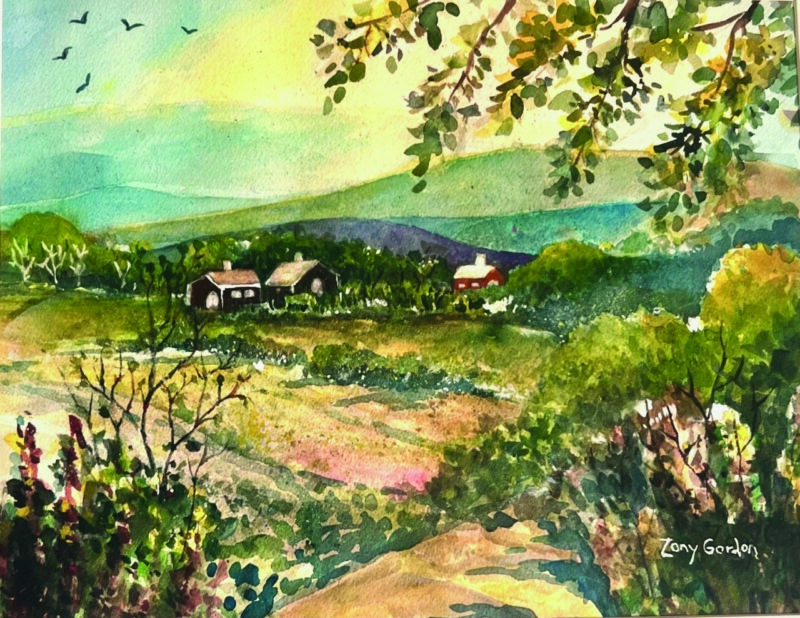 “A Pleasant Neighborhood” by Zony Gordon.