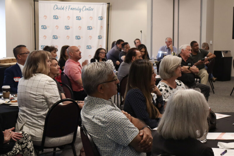 Attendees listen to the presentation at the Valley Industry Association's "The Cyber Threat You Don't See Coming" event at the Child & Family Center in Santa Clarita, Calif., Tuesday, June 30, 2026. Kamryn Martell/The Signal