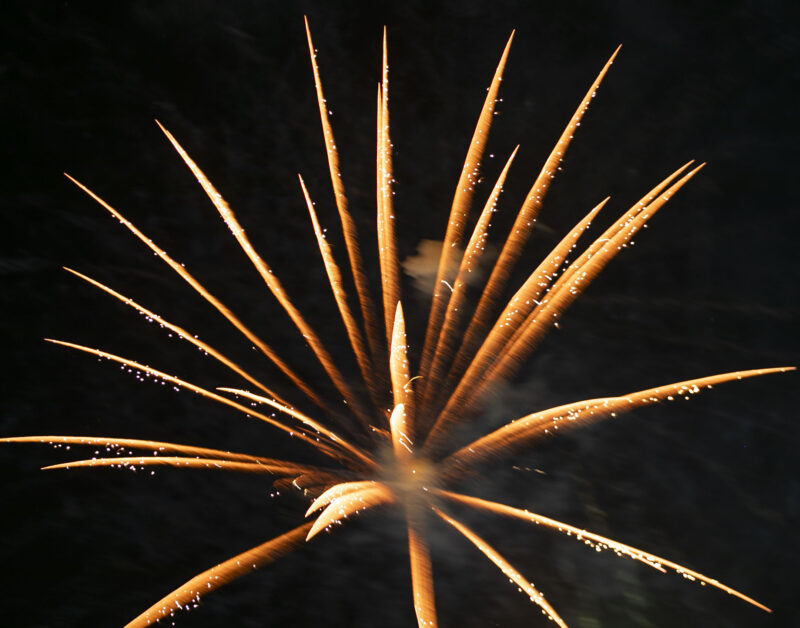 Fireworks were on display during the City of Santa Clarita Fourth of July Fireworks Show at Valencia Town Center on Saturday, July 4, 2026. Habeba Mostafa/ The Signal