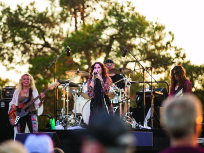 RagDolls: Tribute to Aerosmith closed out the night of performances during the 35th year celebration of Concerts in the Park at Central Park last year. Photo by Habeba Mostafa/ The Signal