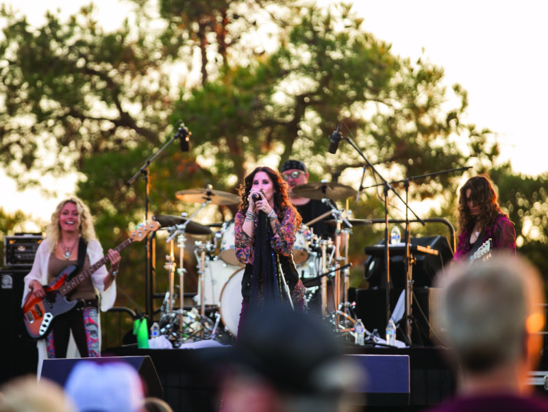 RagDolls: Tribute to Aerosmith closed out the night of performances during the 35th year celebration of Concerts in the Park at Central Park last year. Photo by Habeba Mostafa/ The Signal